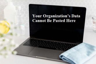 organization's data cannot