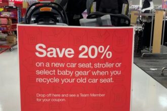 target car seat trade